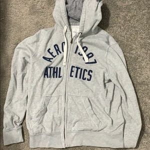 Grey Aeropostale Jacket(Men’s: M)